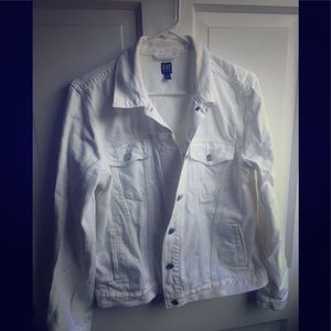 White GAP Jean Jacket